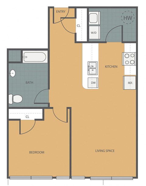Gramercy Row Floor Plan